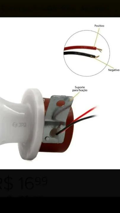 Sirene 12 e 24V LED para carro - Tech One aceito cartão! - Foto 4