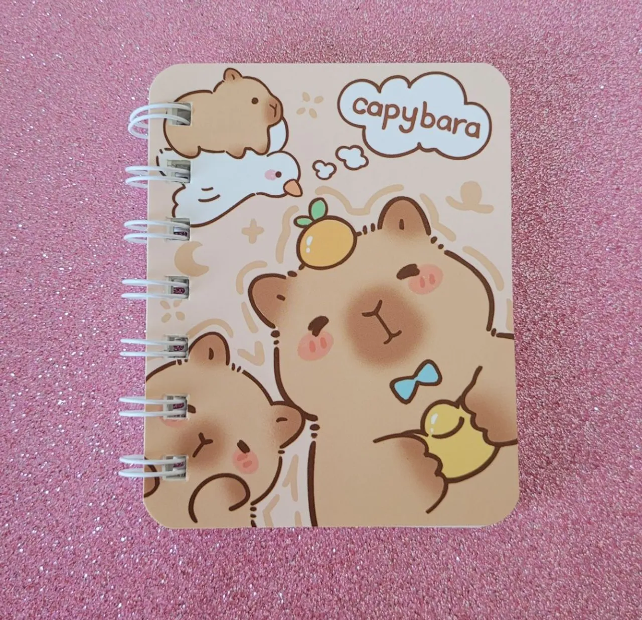 Caderno pequeno Capybara