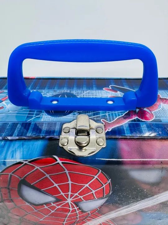 Lancheira metálica Homem-Aranha 3 - Foto 5