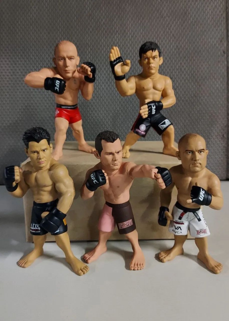 COLEÇÃO UFC ROUND 5 MMA (23 Lutadores)