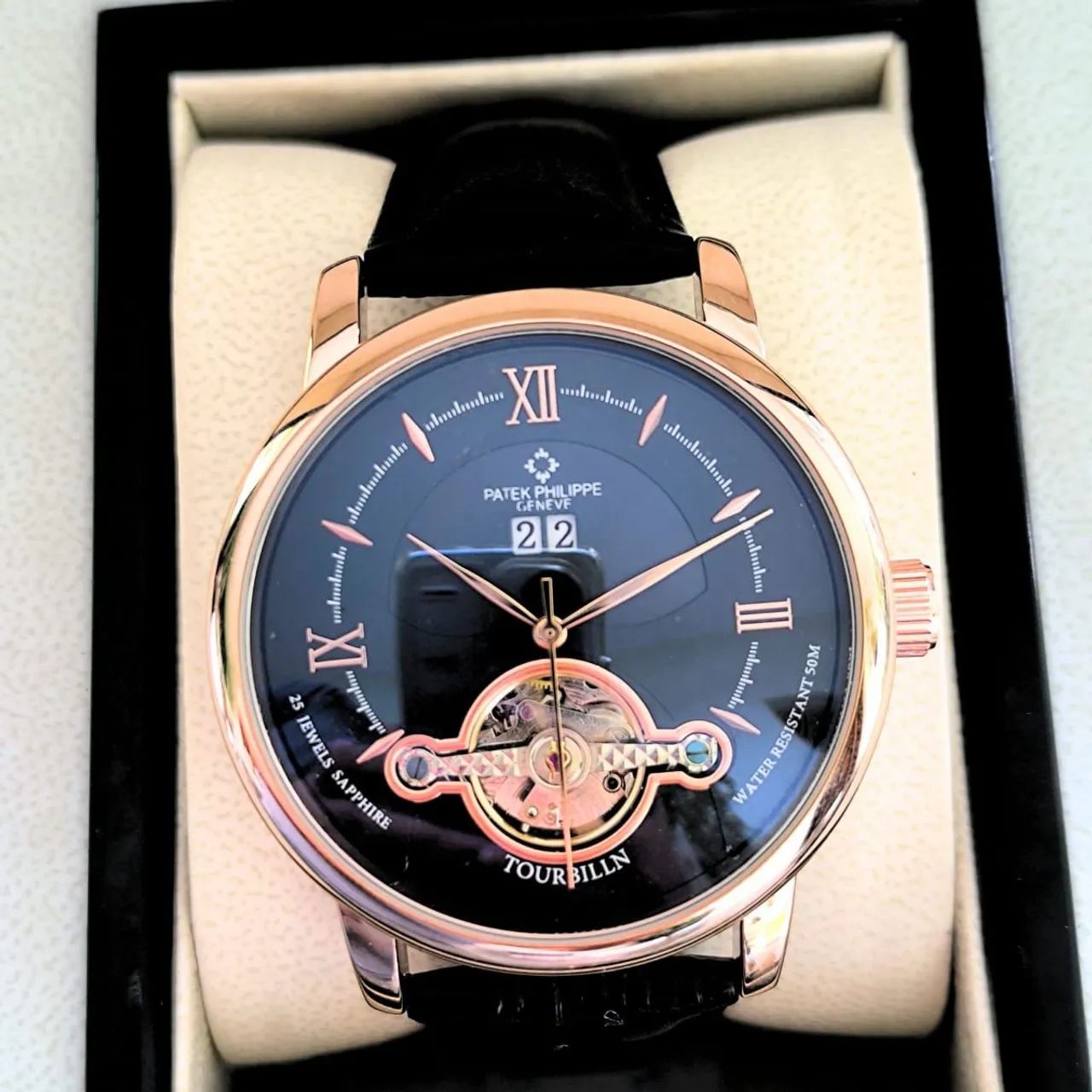 Relógio Patek Philippe Geneve Tourbillon Acessórios Araçoiaba