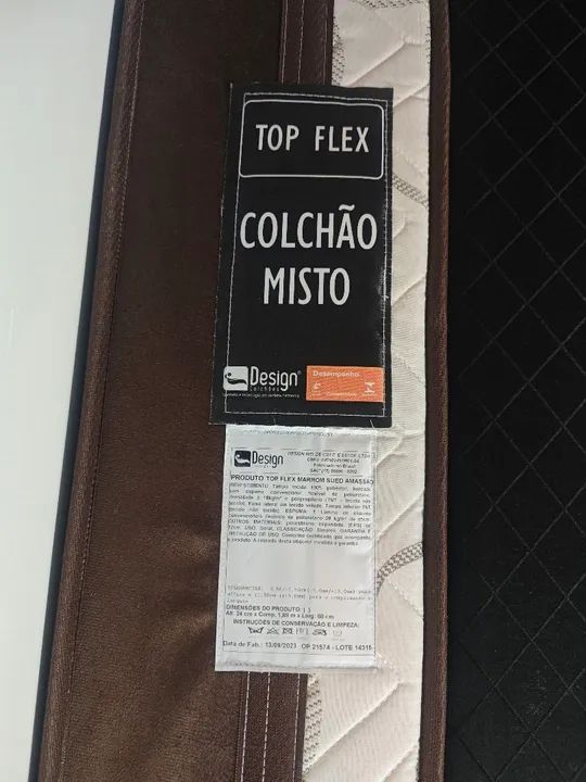 Colchão Ortopédico Solteiro + Box - Foto 4