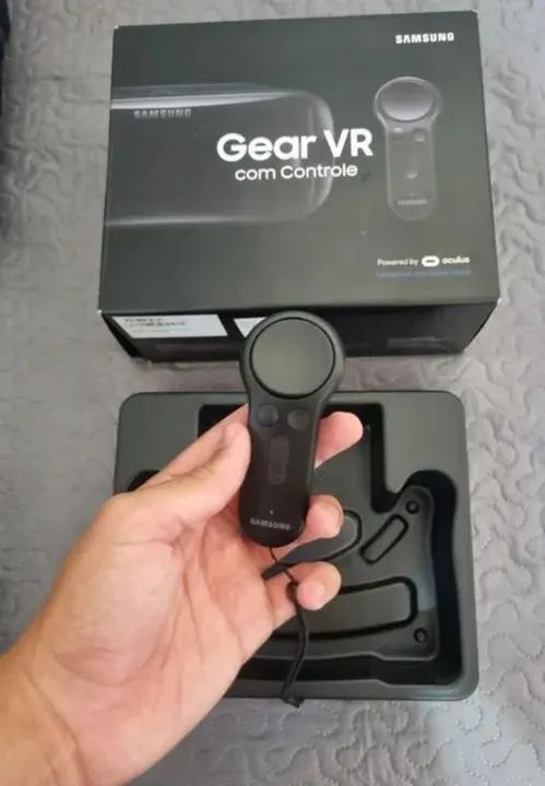Óculos gear VR original - 3D App Android ativo - Samsung - Foto 2