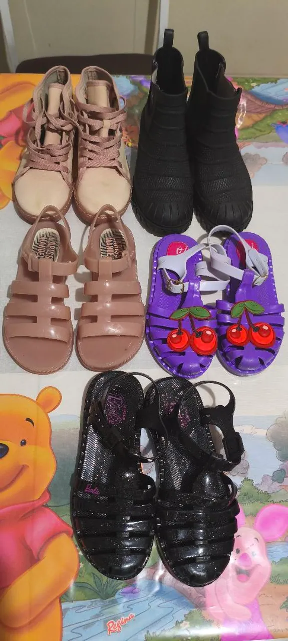 5 PARES INFANTIL 29,30,31