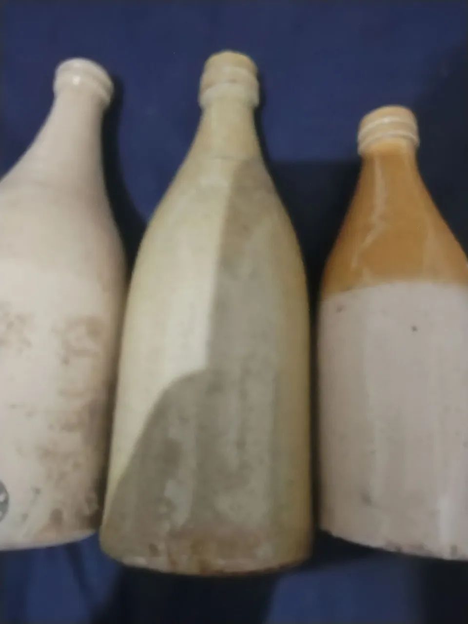 3 Garrafas Antigas de Cerâmica64319182675073122