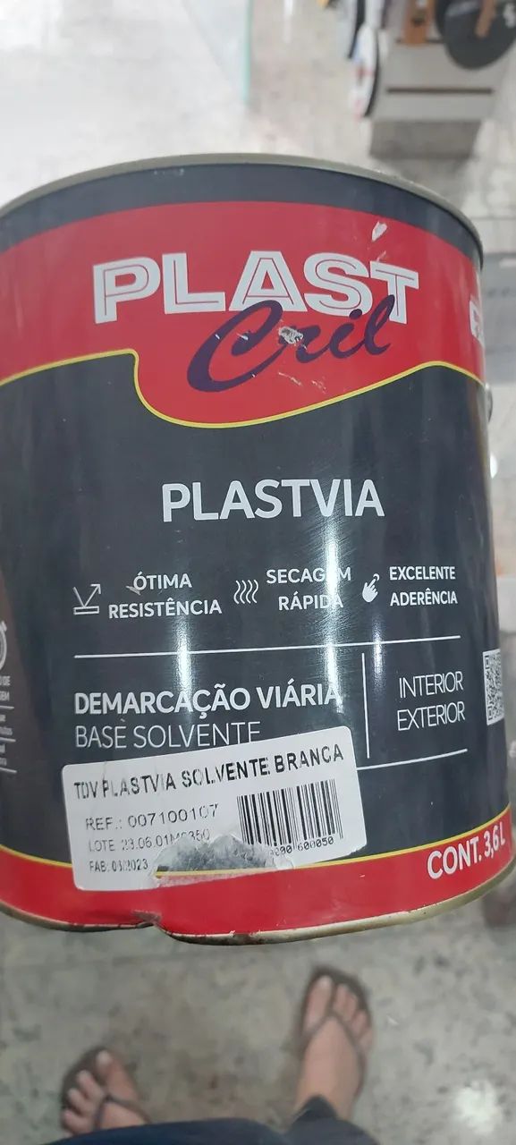  Tinta Plastvia Demarcação Viária