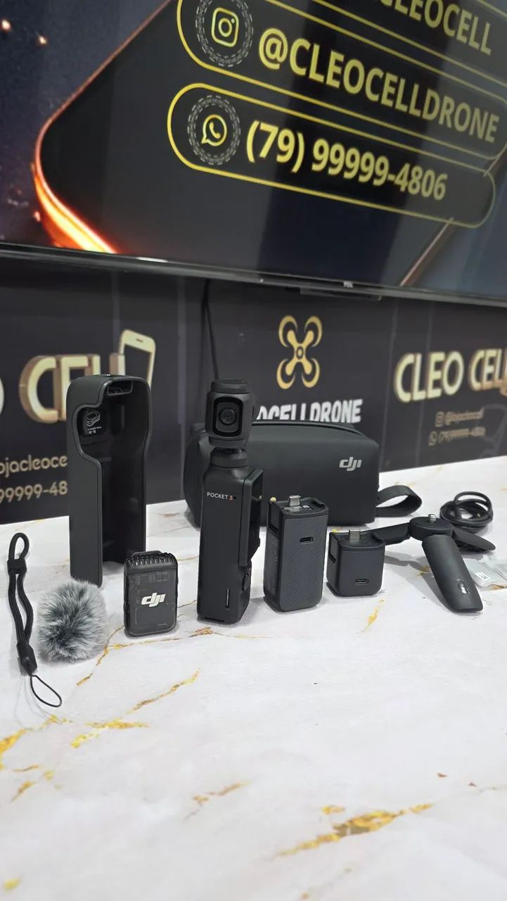 Câmera DJI Osmo Pocket 3 Combo - Foto 3