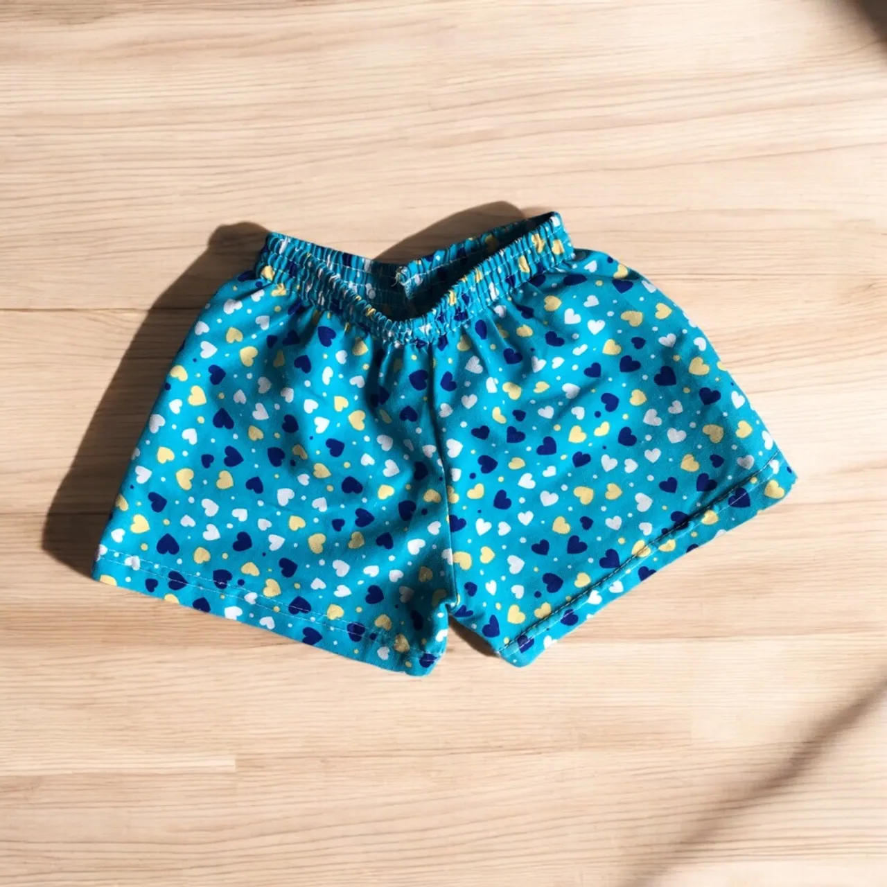 Short tec tel infantil menina veste 1/2 anos