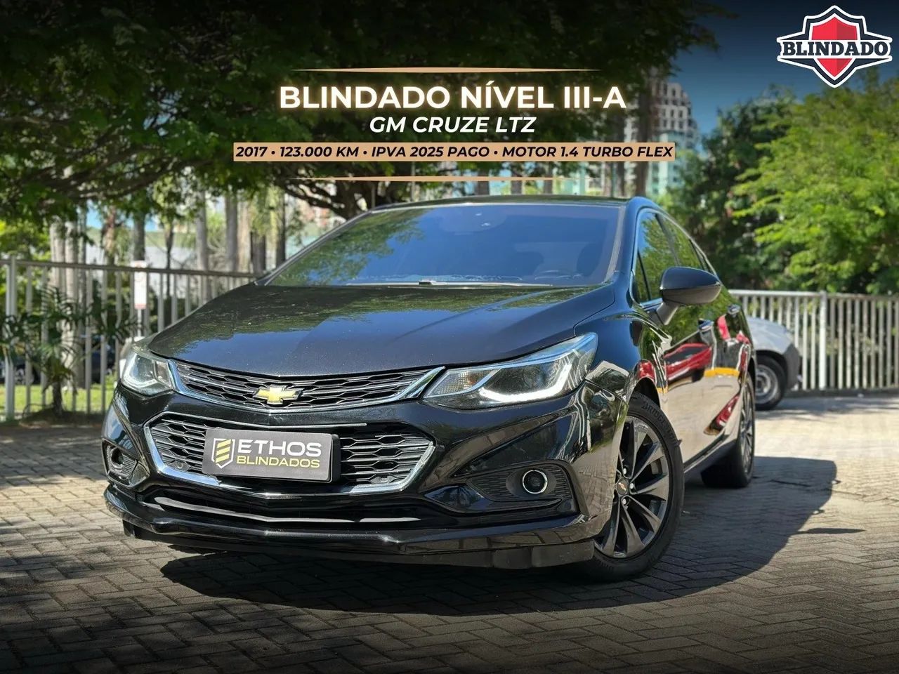 Chevrolet Cruze 2017 1.4 turbo ltz 16v flex 4p automático