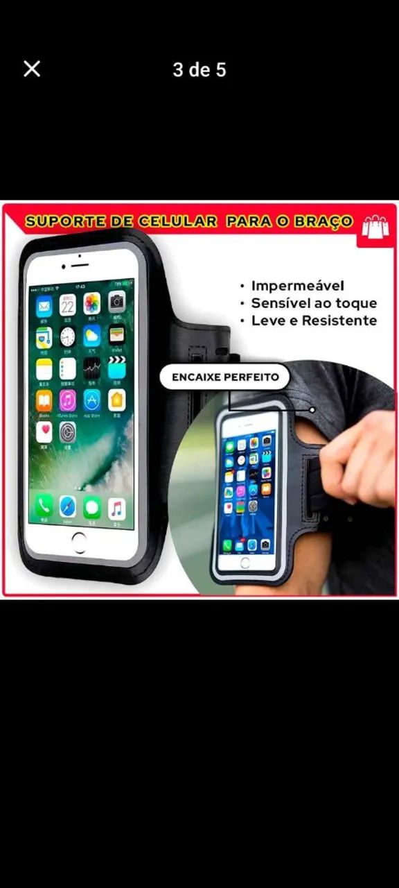 Suporte para Braço para Celular - Exercício e Corrida - Foto 2
