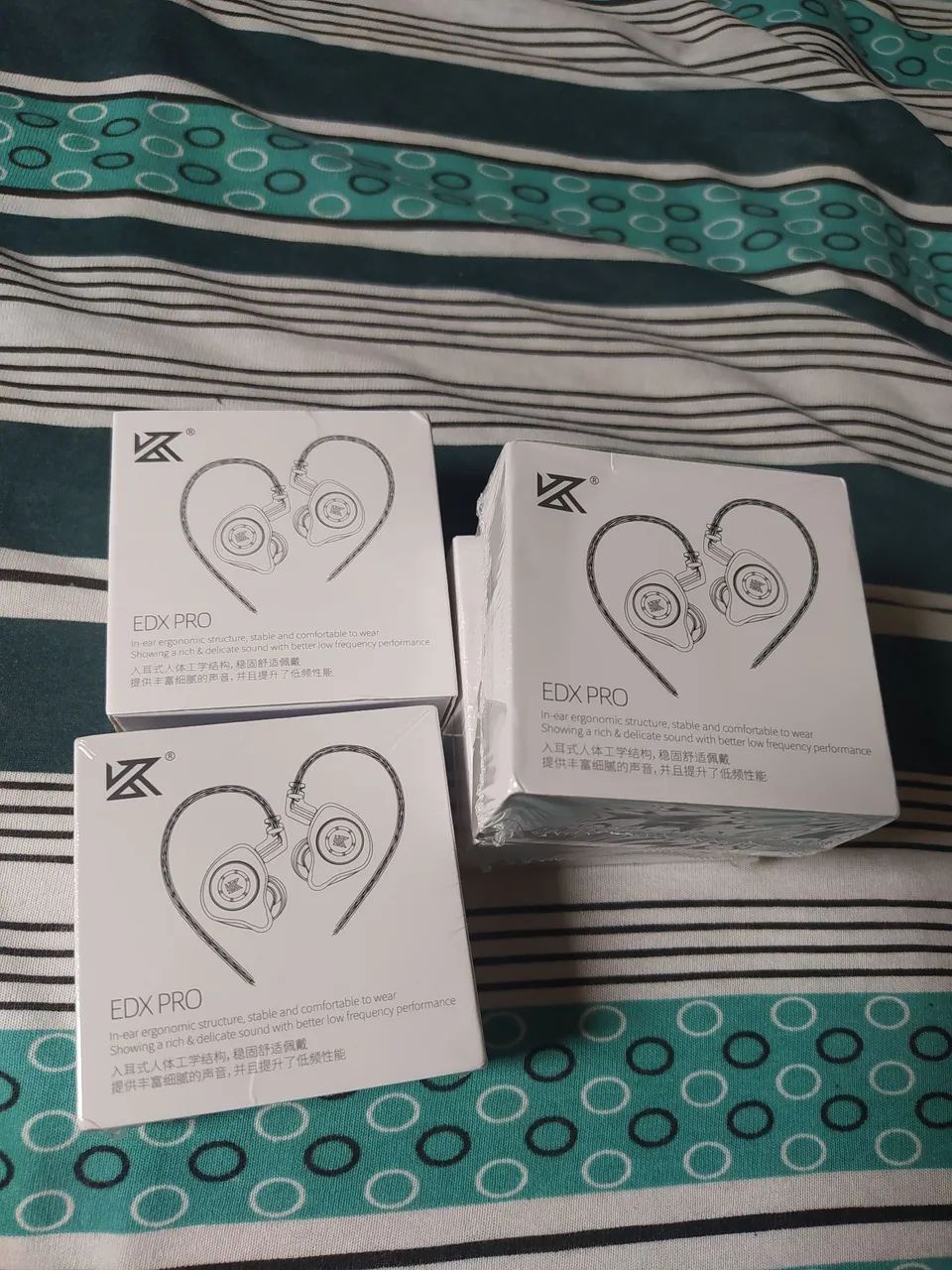 FONE LACRADO KZ EDXPRO (RETORNO DE PALCO) 