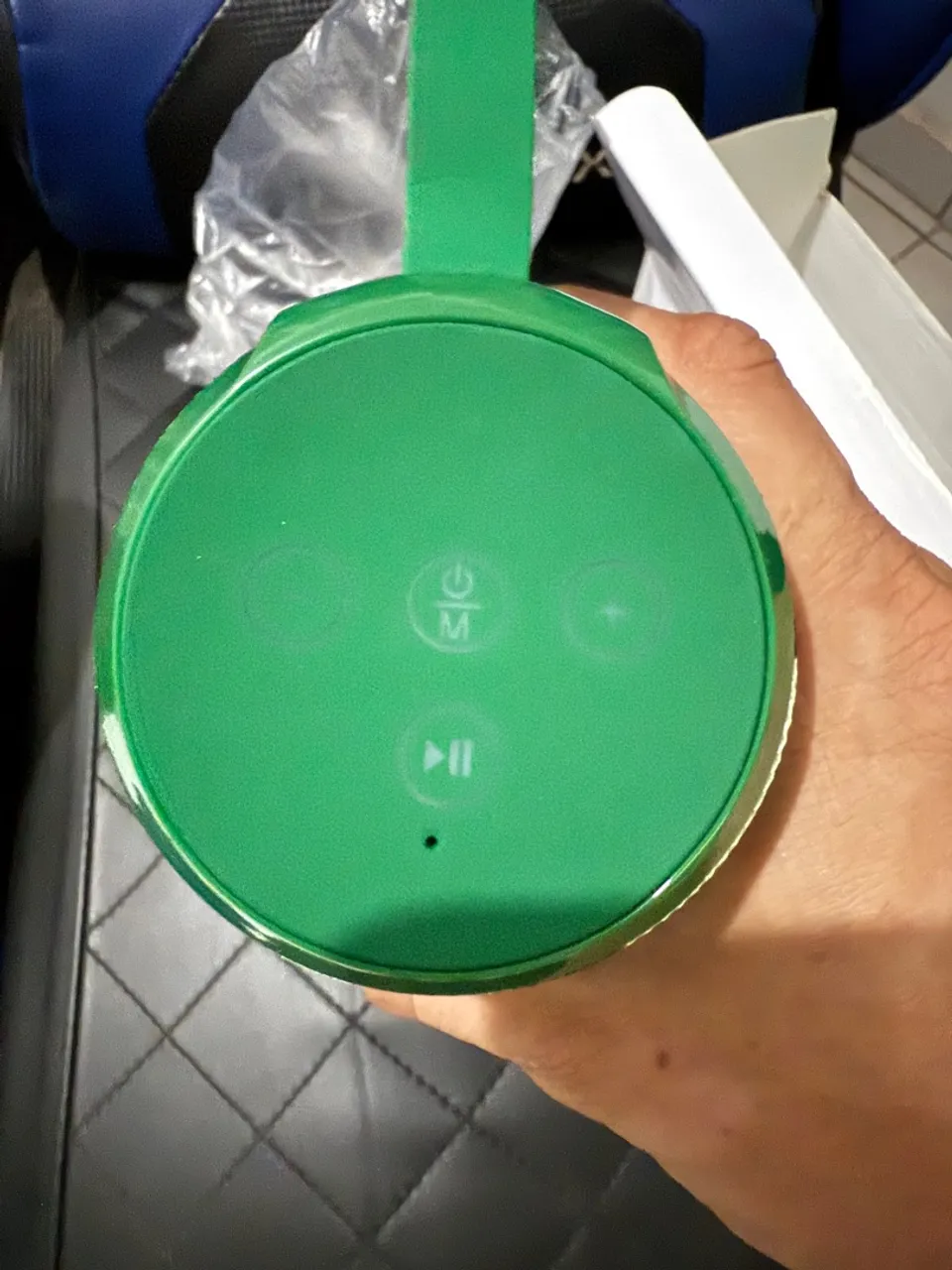 Caixa de Som Bluetooth Portátil Verde
