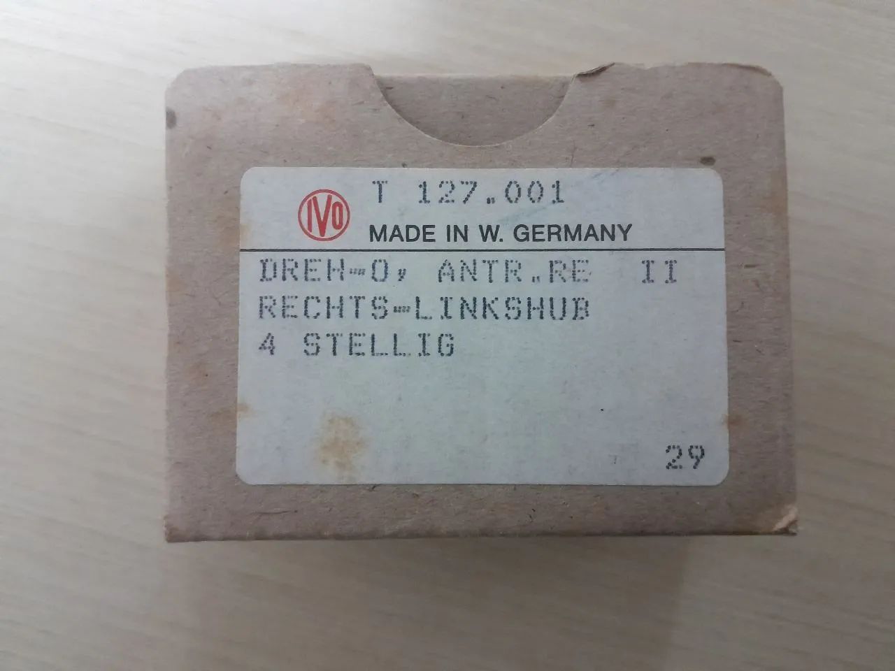 Antiguidade Contador Antigo Manual Alemão de 4 digitos - Foto 4