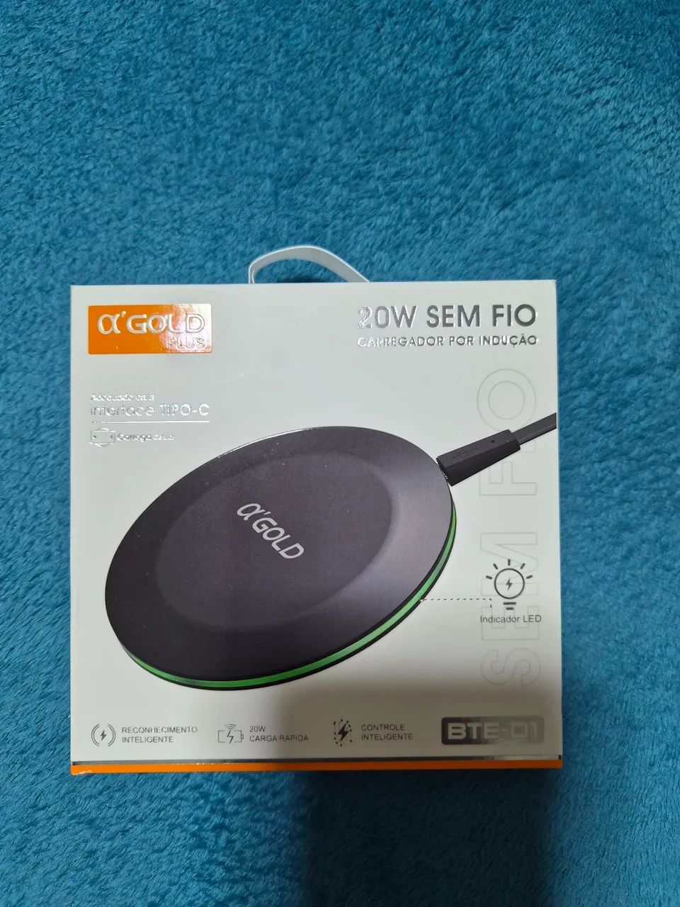 Carregador por indução 20w
