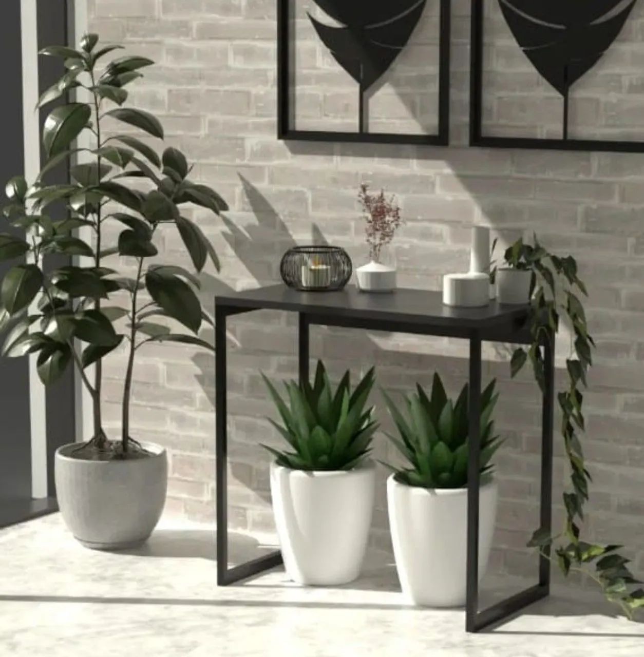Mesa em Metalon com Tampo  em MDF. Produto novo  - Foto 2