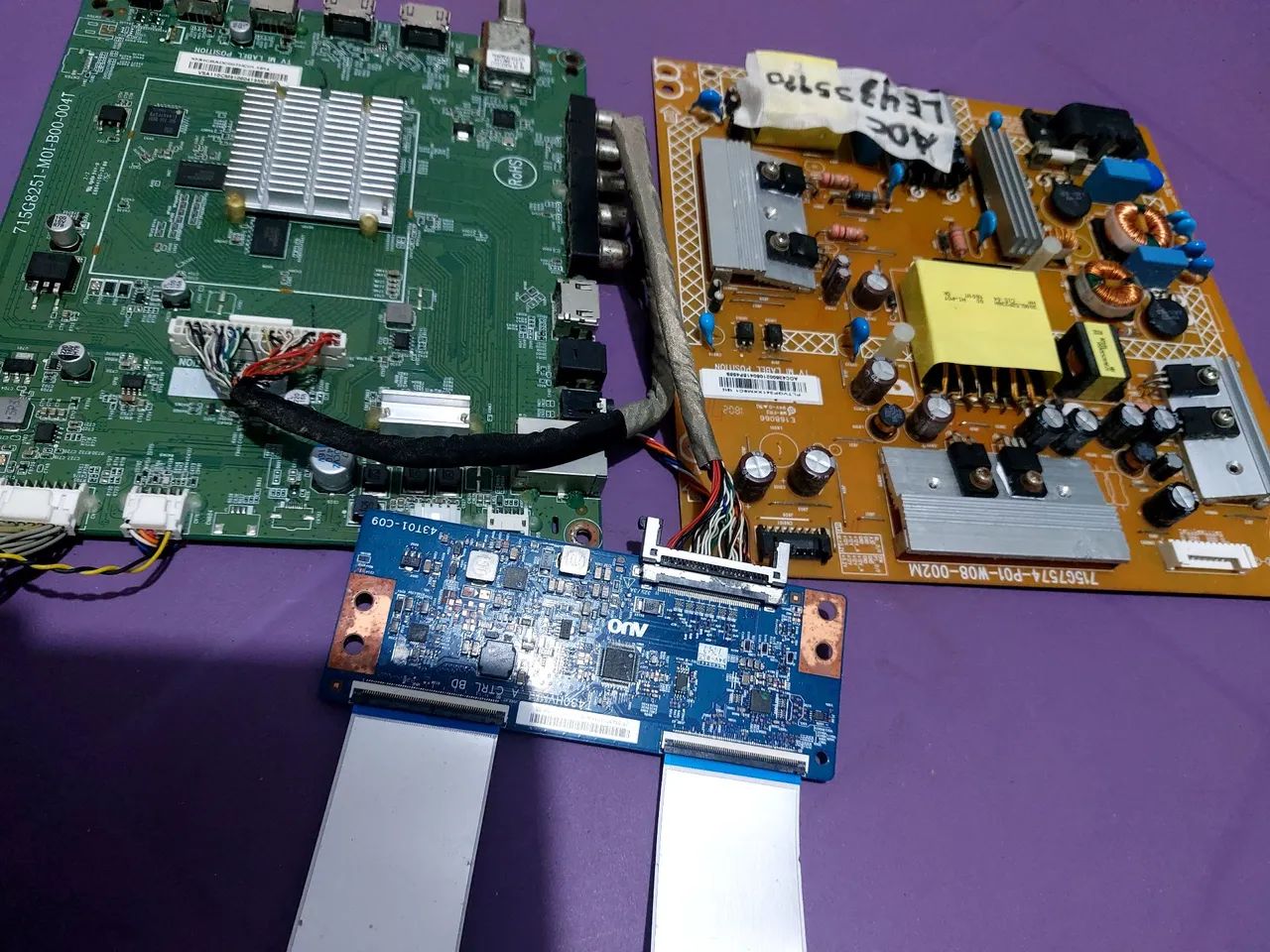 Placa da tv AOC ..LE43s5970 - Foto 3