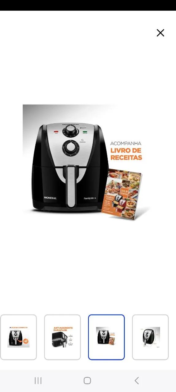 Ayr fryer mondial - Foto 6