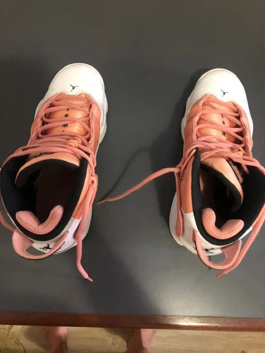 Tênis Jordan 6 Retro - Tamanho 37 - Rosa - Foto 2