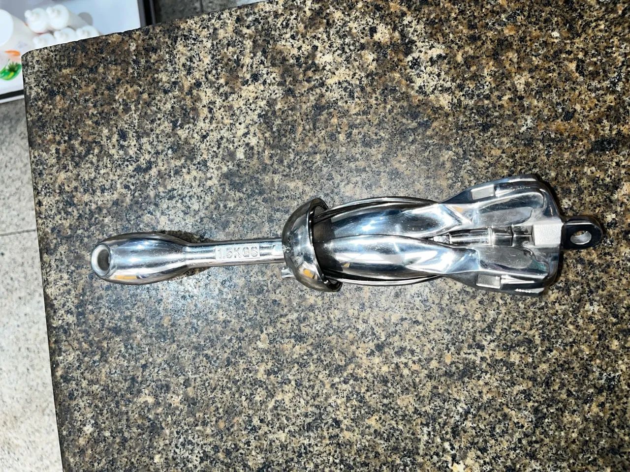 ÂNCORA DOBRÁVEL 1.5KG AÇO INOX PARA JET-SKI - Foto 3
