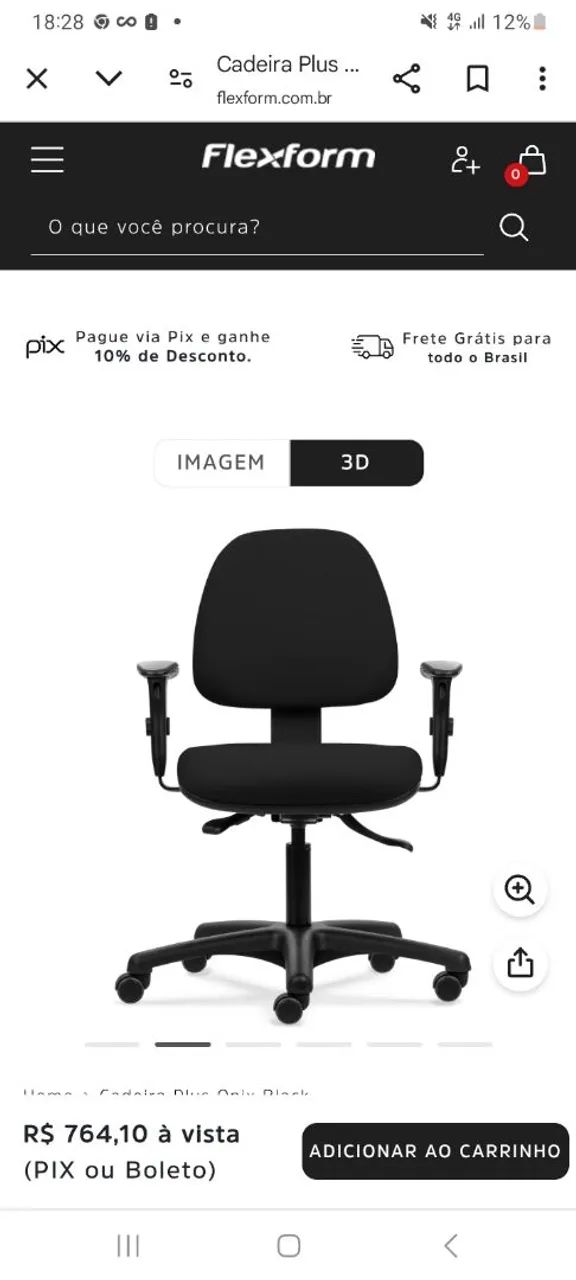 Cadeira Flexform  - Foto 4