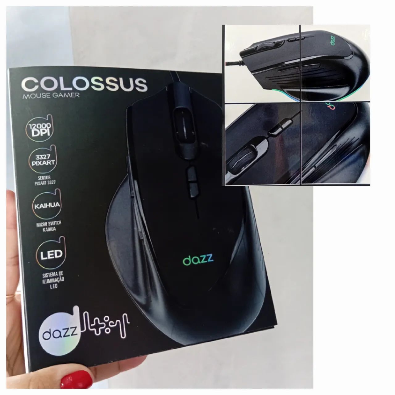 Mouse Gamer Colossus Dazz - Foto 2