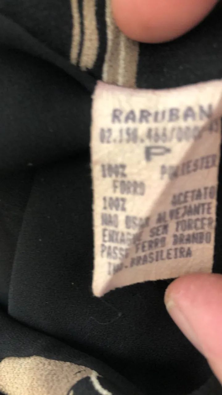 Mini saia de poliéster tam P - Foto 2