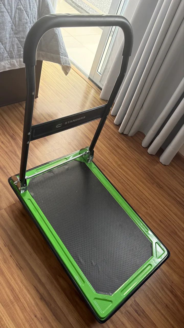 Carrinho de Carga Plataforma Dobrável até 150kg Standers