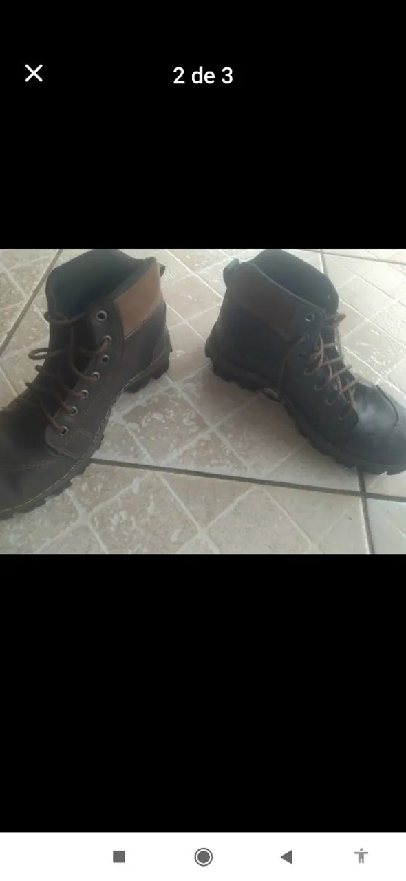 Botas Masculinas Marrom
