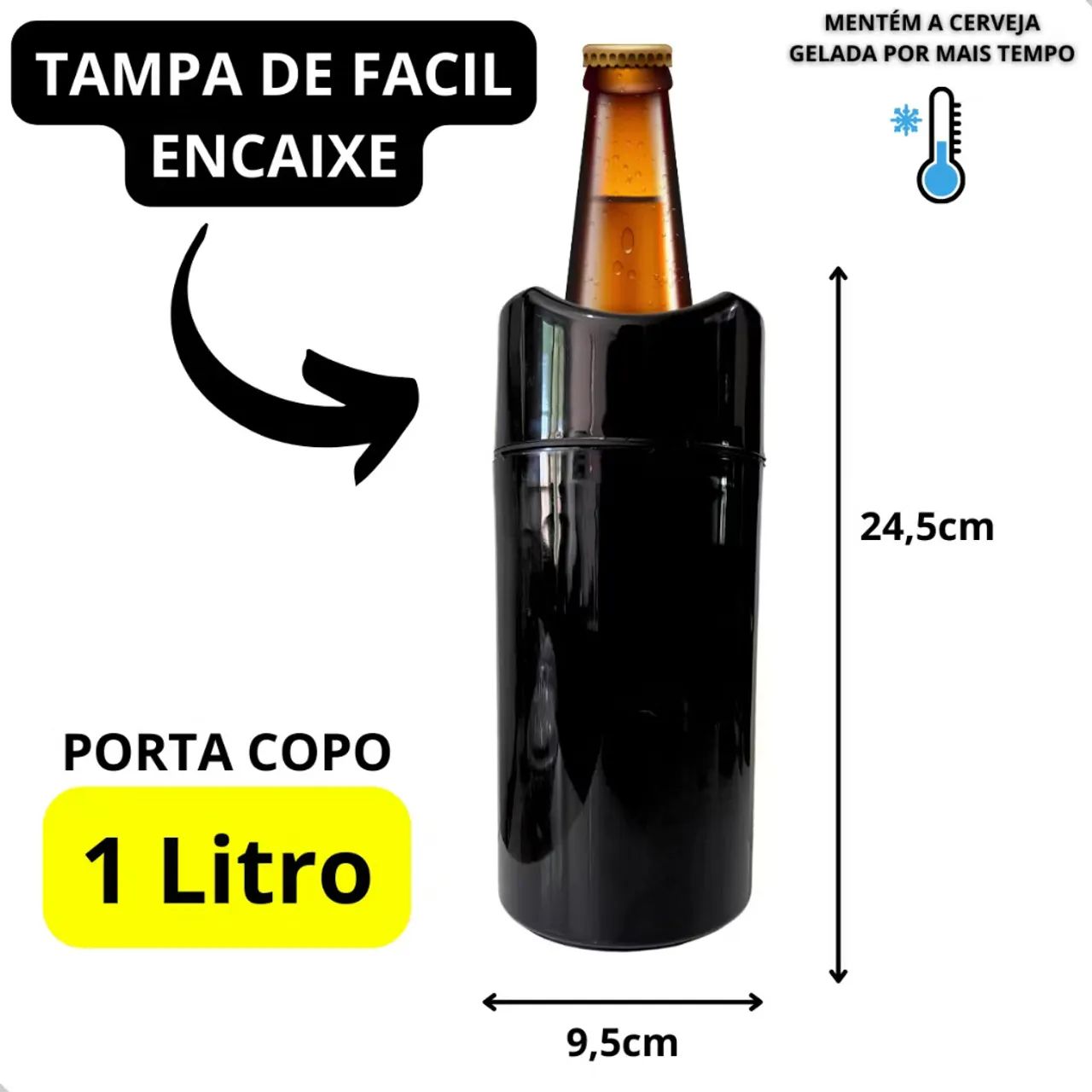 Kit Camisinha Garrafa 600ml e 1lt  - Foto 3
