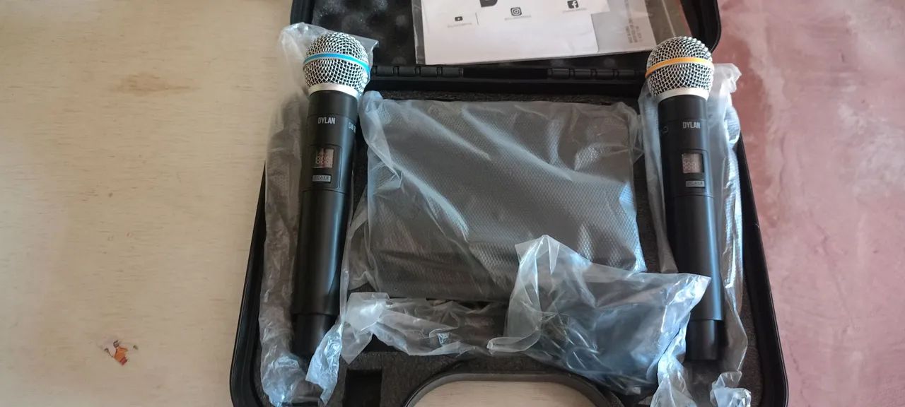 Microfone Sem Fio Dylan - Alta Qualidade - Foto 3
