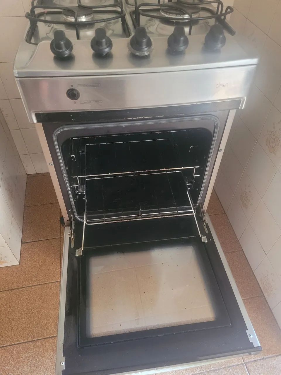 Fogão inox Brastemp 4 bocas - Foto 4