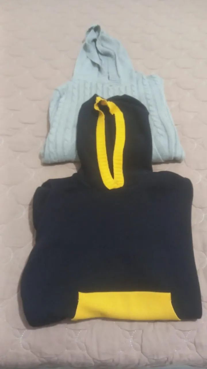 Blusas de linho kit 2 peças tamanho P usadas. - Foto 2