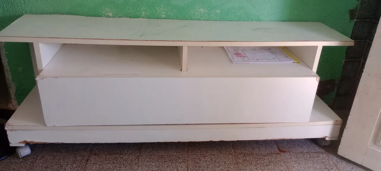 Rack branco multiuso