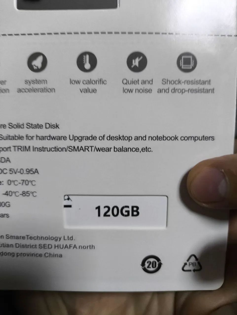 SSD SATA 120gb Para Notebook ou Desktop - Anápolis  - Foto 5