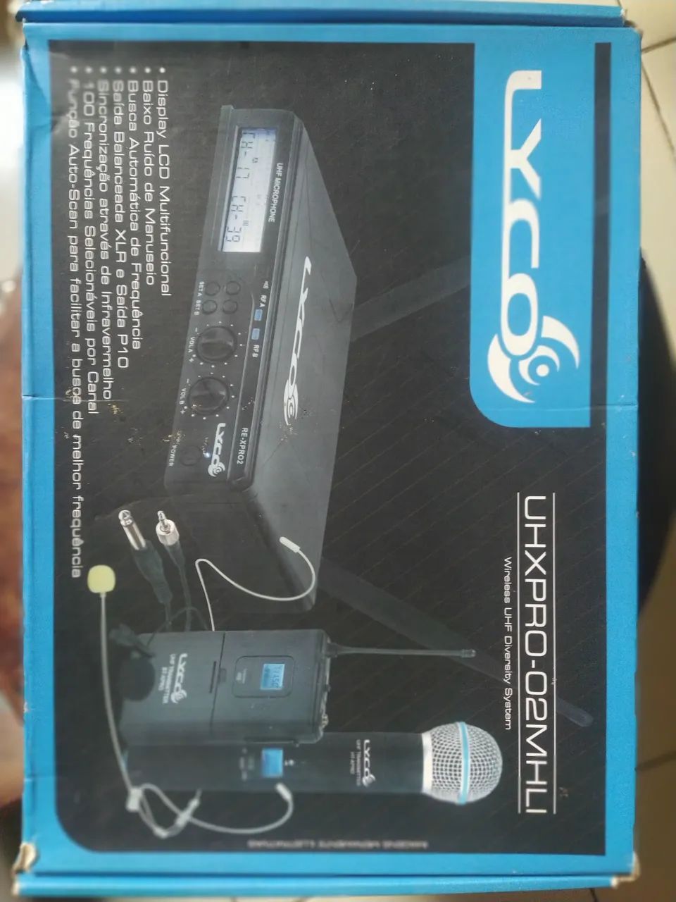 Microfone sem fio digital Lyco 