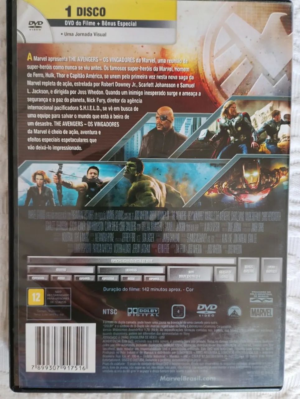 DVD Vingadores - Foto 2