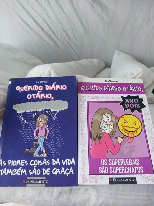 Kit 12 livros querido diário otário