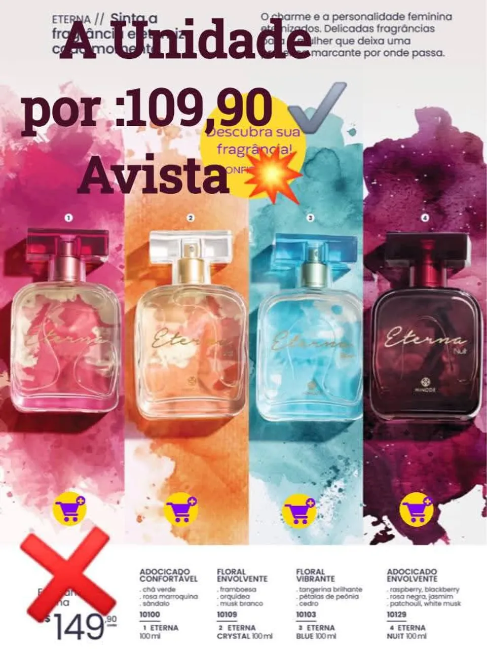 Perfumes e produtos Hinode ?