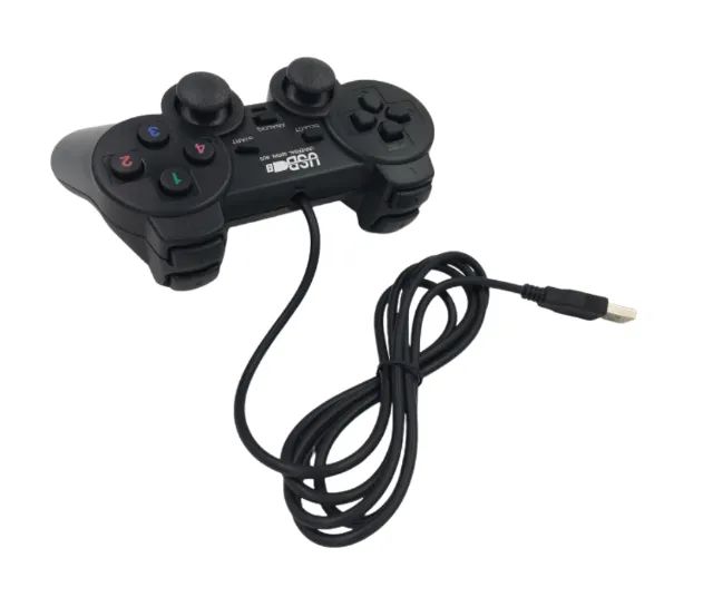 Controle USB com Fio Estilo PS2 para PC - Foto 4