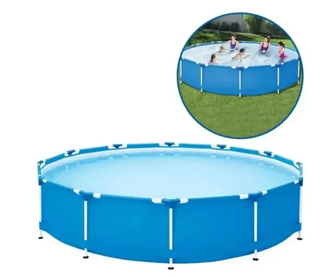 Piscina circular com Armação p/ até 8 pessoas, 7.000 L MOR