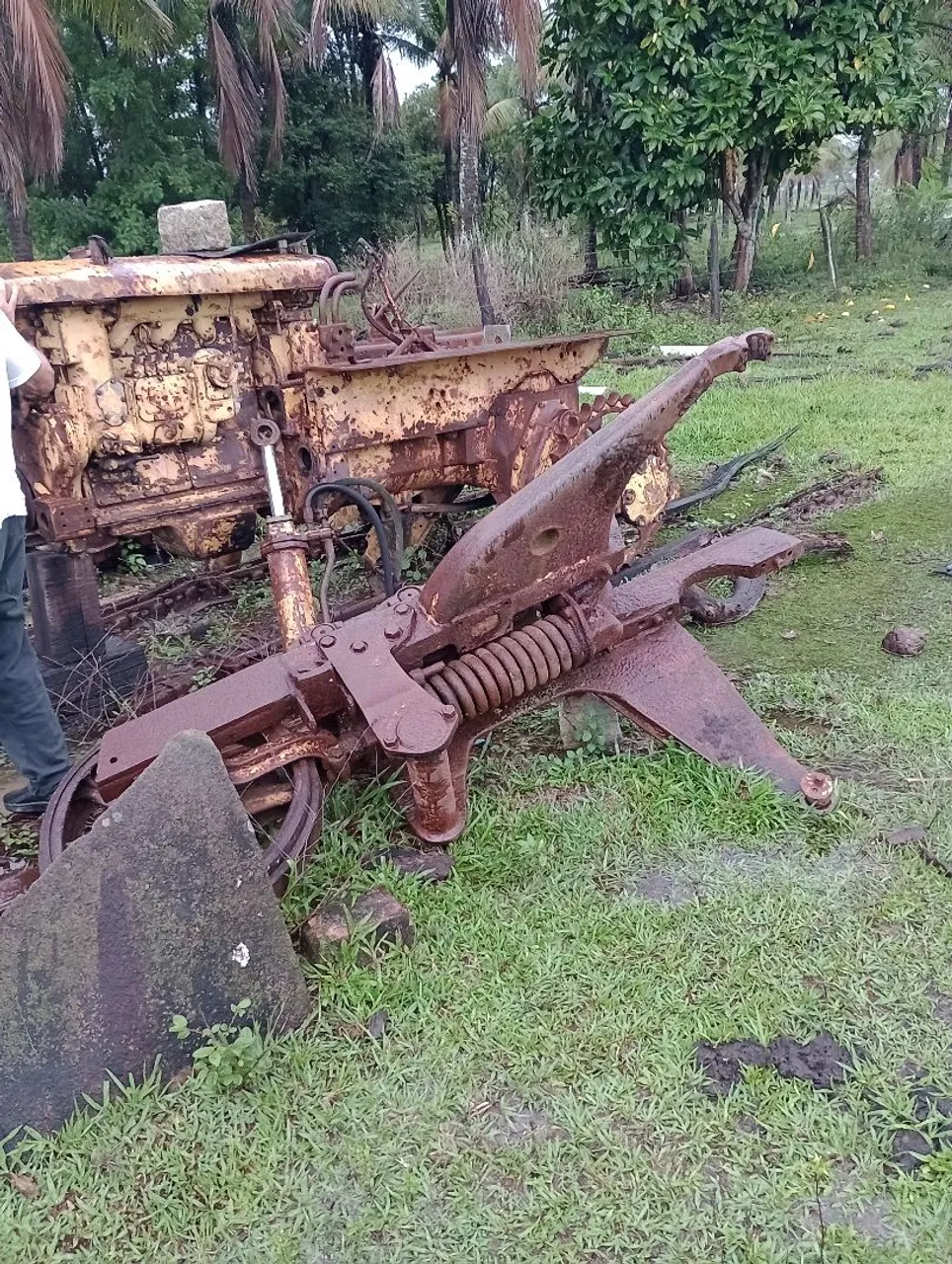 Trator de esteira D4 7U 1951