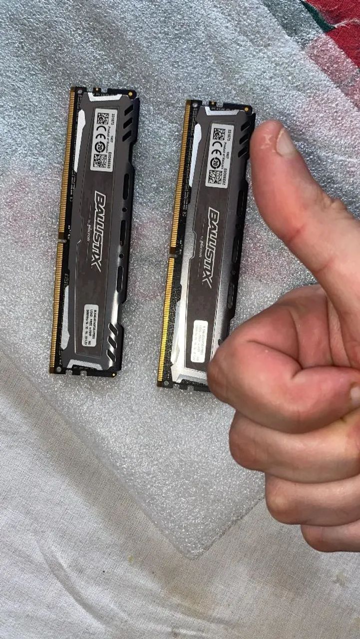 Memória ddr4 2x4 gigas - Foto 2