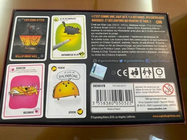 Exploding Kittens - Boardgame estilo UNO - Foto 3