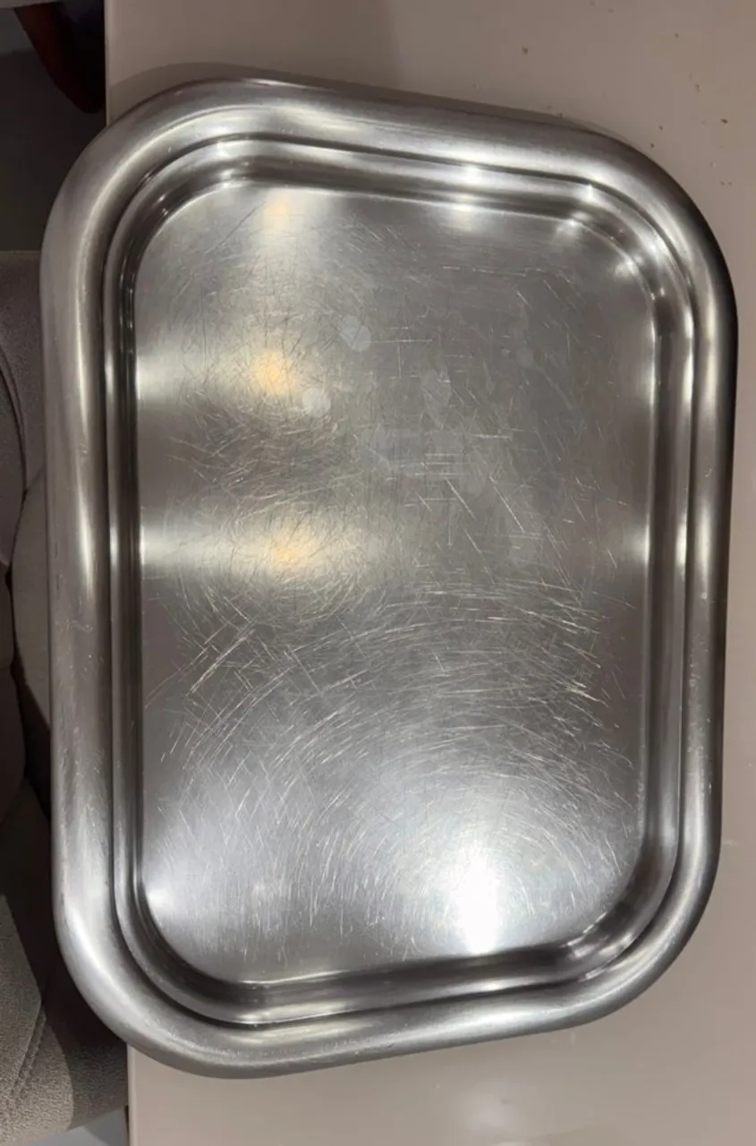 Bandeja de inox