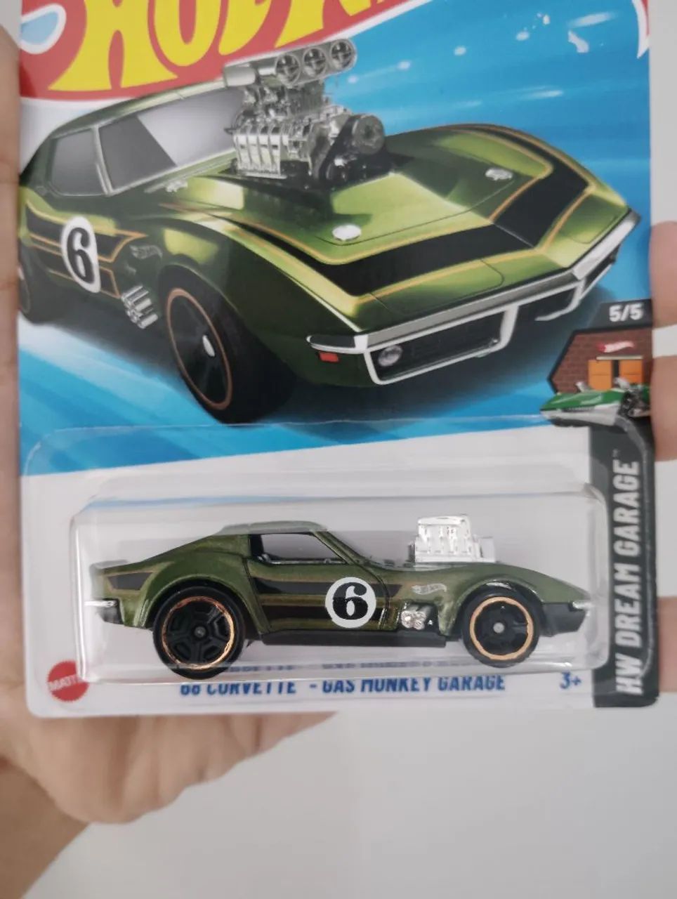 Hot Wheels Gas Monkey Garage '69 Corvette - Foto 3