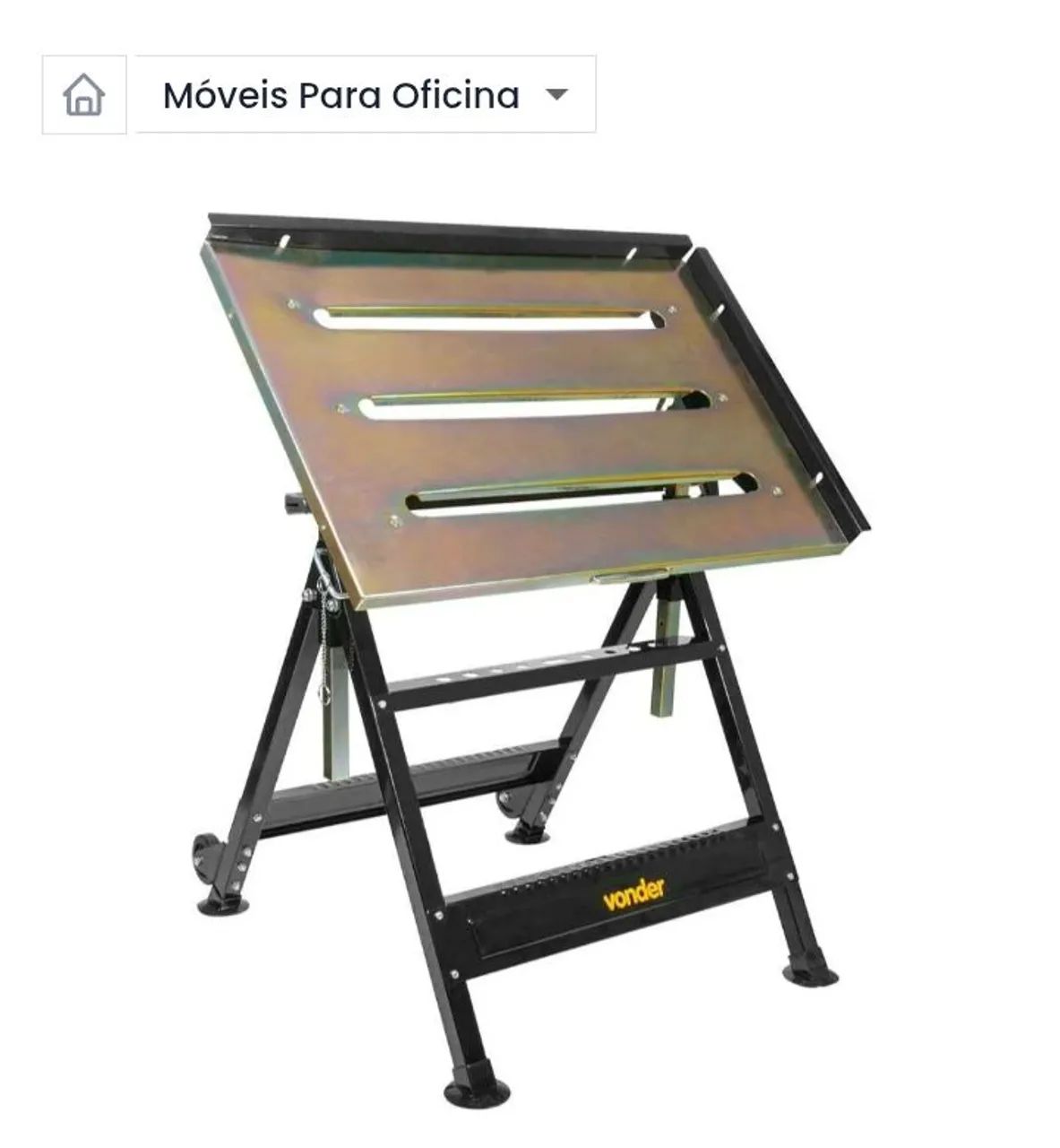 Mesa de Trabalho Dobrável Vonder