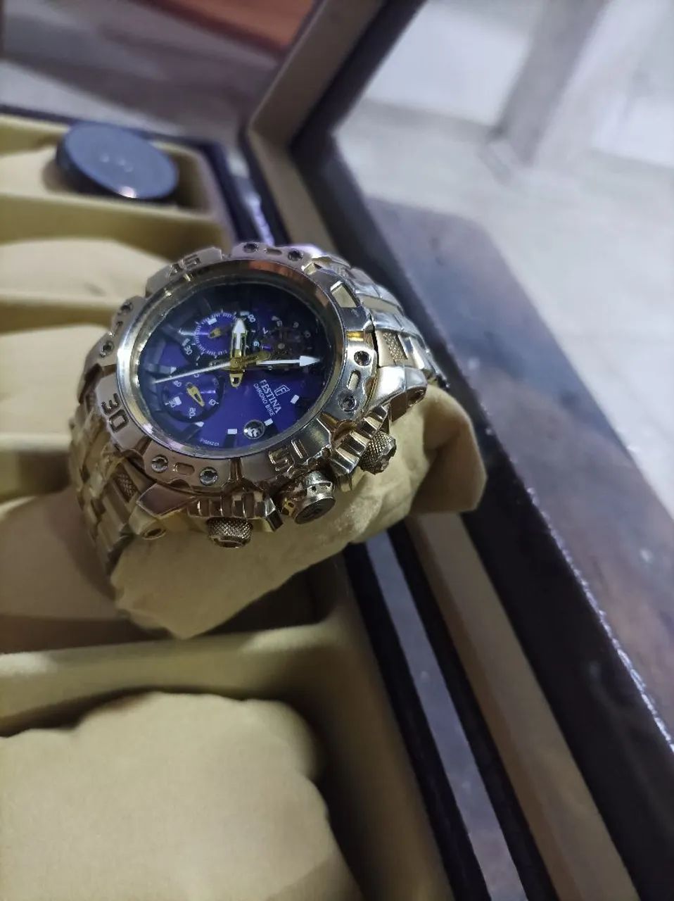 Relógio Festina Chrono Bike Azul - Foto 4