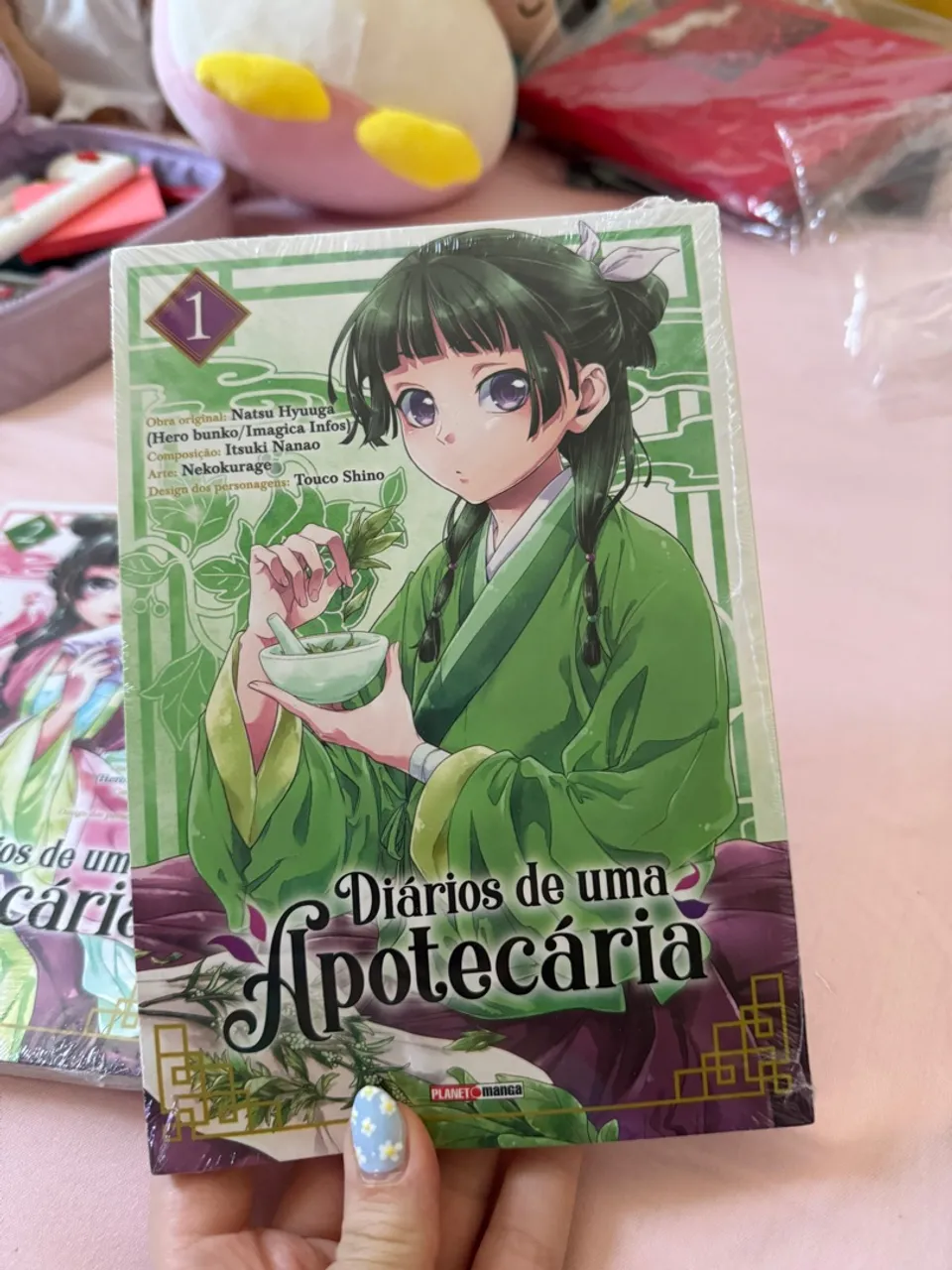 Diários de uma Apotecária Vol. 1 e 2 - Mangá