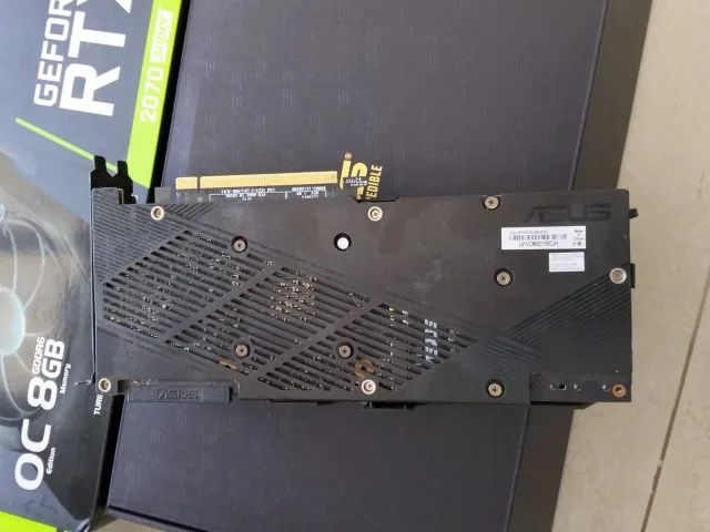Placa de Video Asus Rtx 2070 Super 8gb Gddr6 Dual Oc Edition