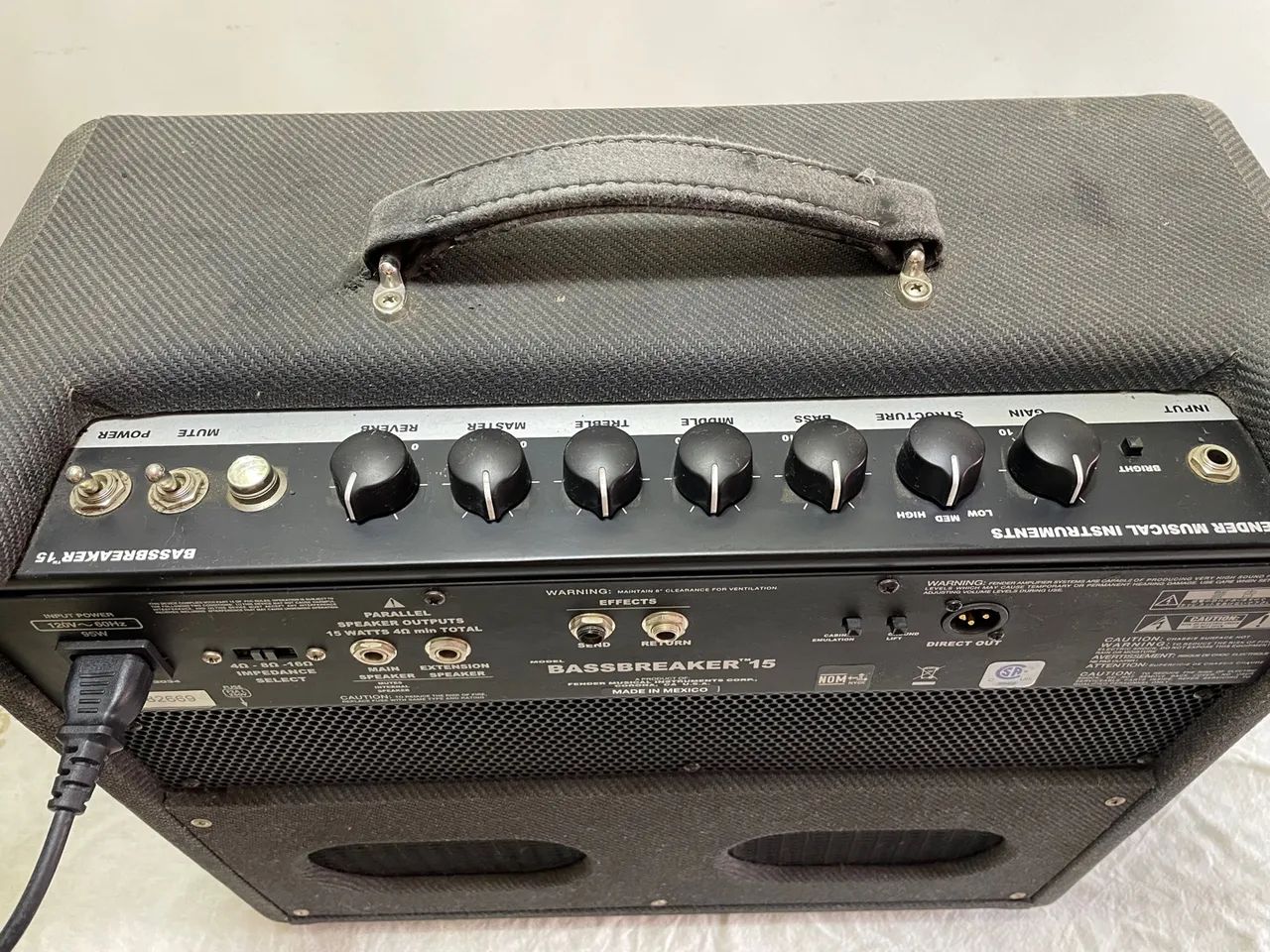 AmplificadorFender  Bassbreaker 15 - Foto 4